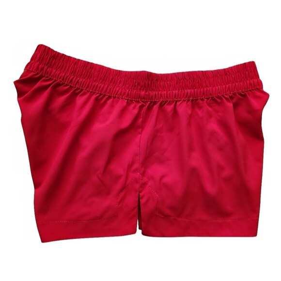 U.S POLO ASSN Women's Mini Shorts Red White Logo Size Large - Picture 5 of 10